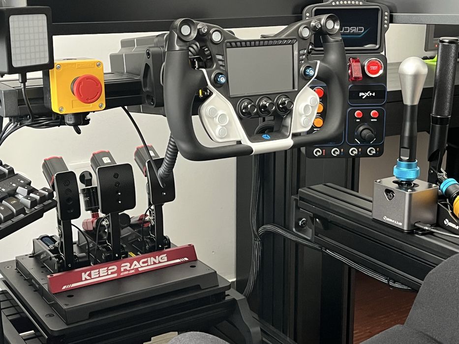 Simracing simulador NOVO TROCO