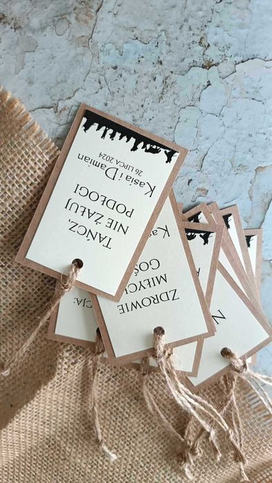 zawieszki na alkohol weselny - Władca Pierścieni