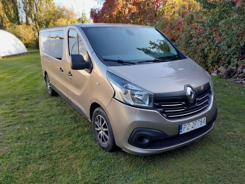 Renault Trafic polski salon, bezwypadkowy, webasto, przebieg autostradowy