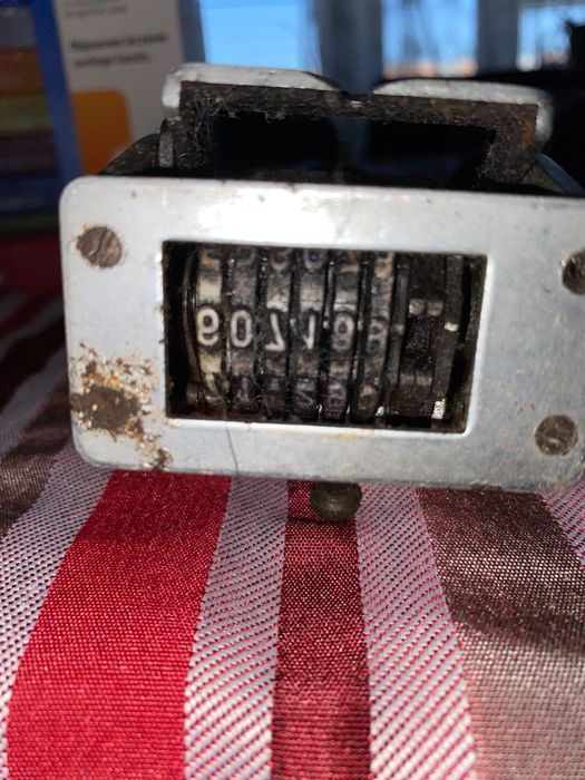 Datownik stempel z PRL 3 szt.