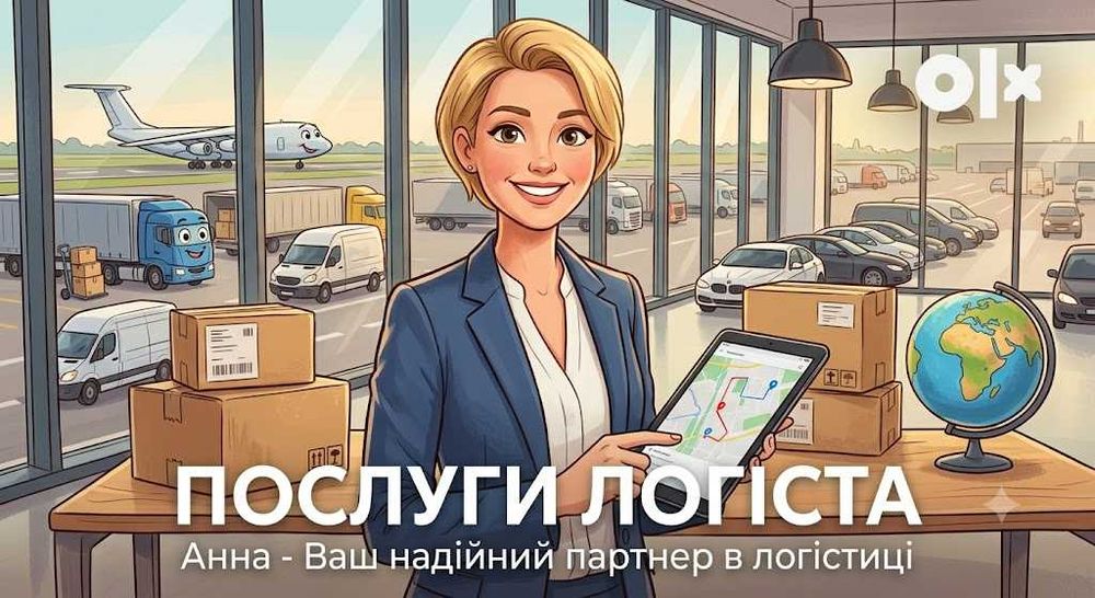 Послуги логіста. Організація вантажоперевезень, їх супровід і контроль.