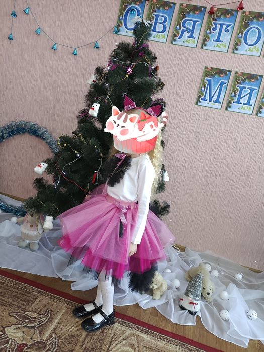 Новорічний костюм котика