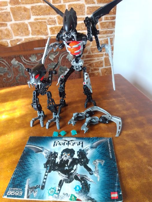 Lego Bionicle 8693 chirox + 8949 Kirop