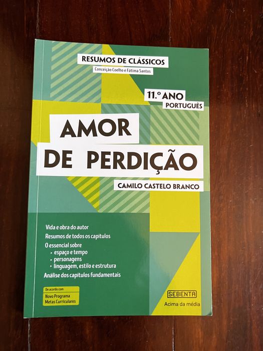 Amor de peerdição - Livro de resumos