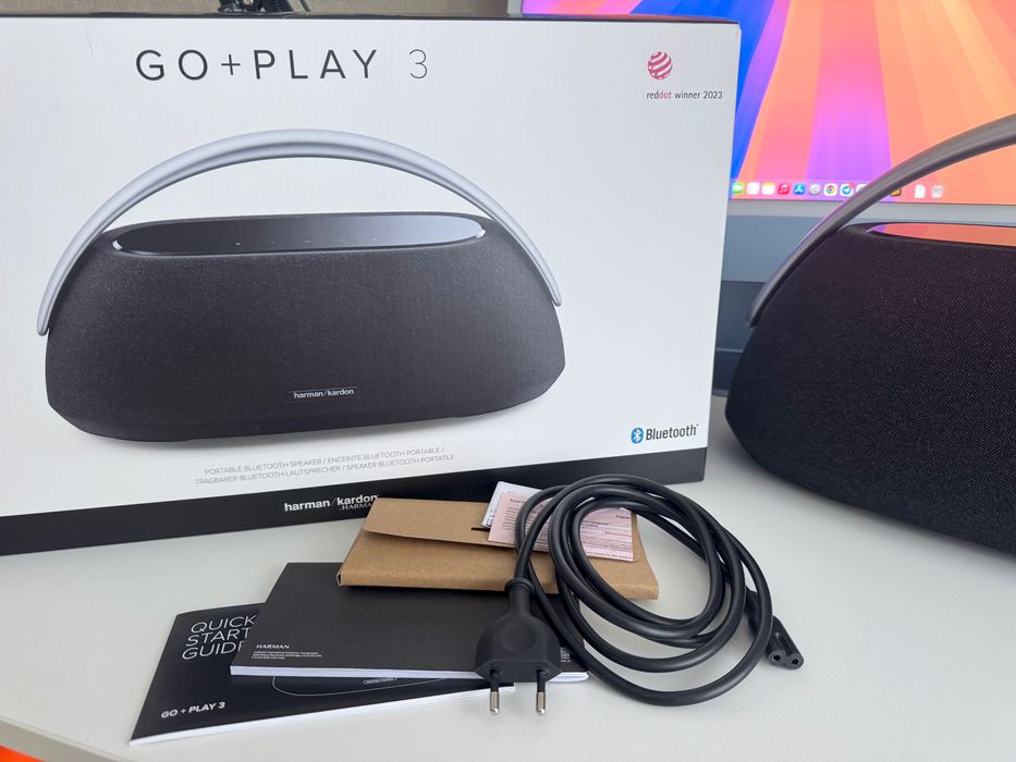 • Портативна акустика Harman/Kardon Go + Play 3 Black • Стан нової •