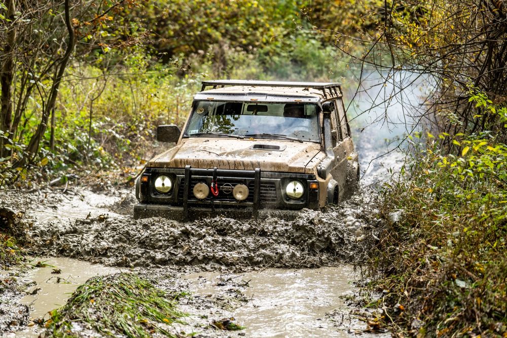 Wyprawa OFF-ROAD BIESZCZADY  4X4 Polańczyk Solina, auta terenowe 4x4
