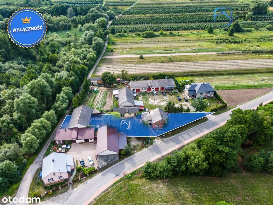 Siedlisko z potencjałem 1376 m² | Niedźwiada Duża - Widok 3