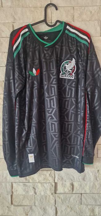 Camisa Mexico Adidas Manga Longa – Seleção México – Nova