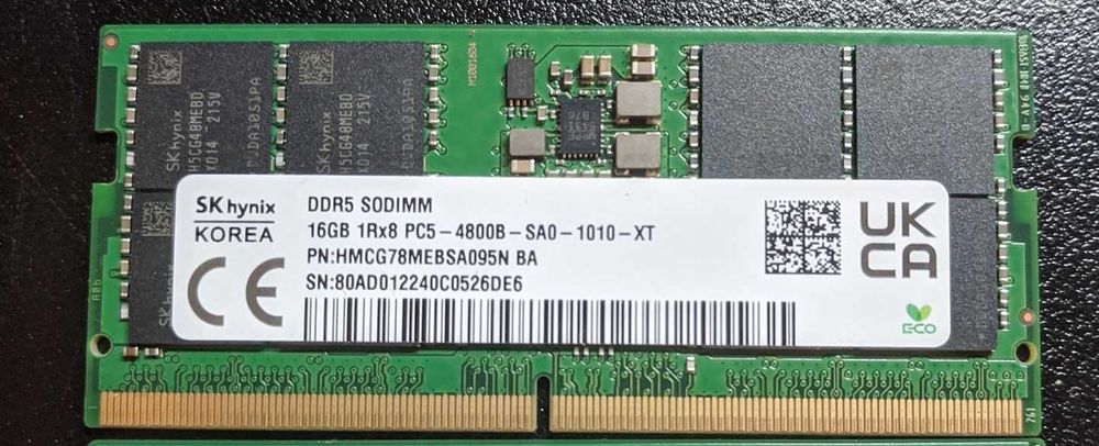 DDR5 16Gb SK hynix SO-DIMM