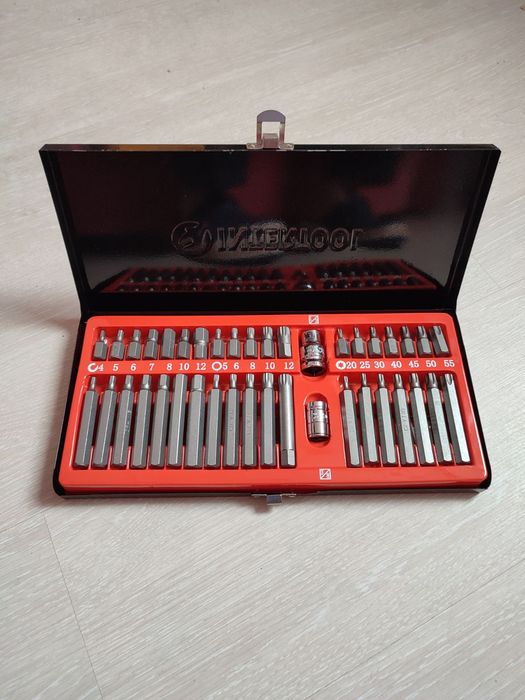 Набор звёзд и шестигранников 40 ед  Cr-V STORM INTERTOOL ET 8040