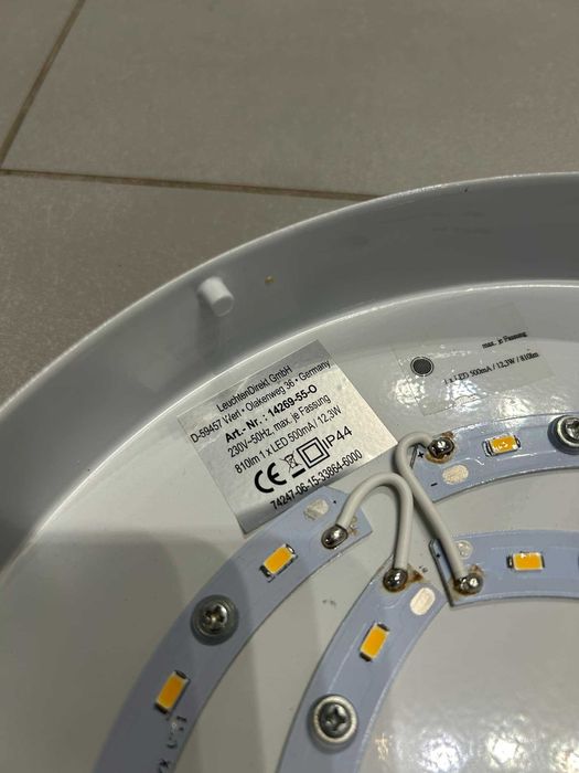 LED Plafon łazienkowy, Leuchten Direkt