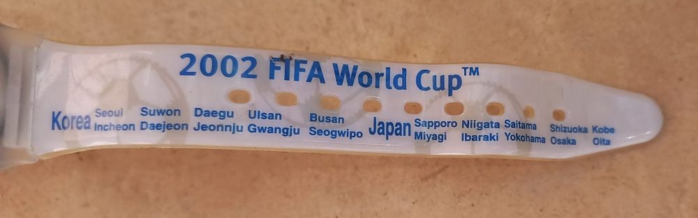 Relógio novo de pulso da Lorus Mundial 2002