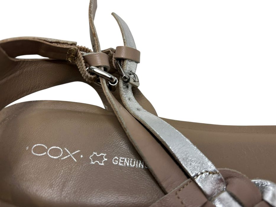 Sandaly skorzane Cox rozmiar 40