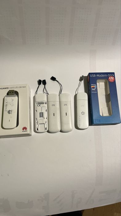 5 SZTUK modemy USB LTE 4G Huawei E3372h-320 ZTE MF831 MF833U1 MF833V