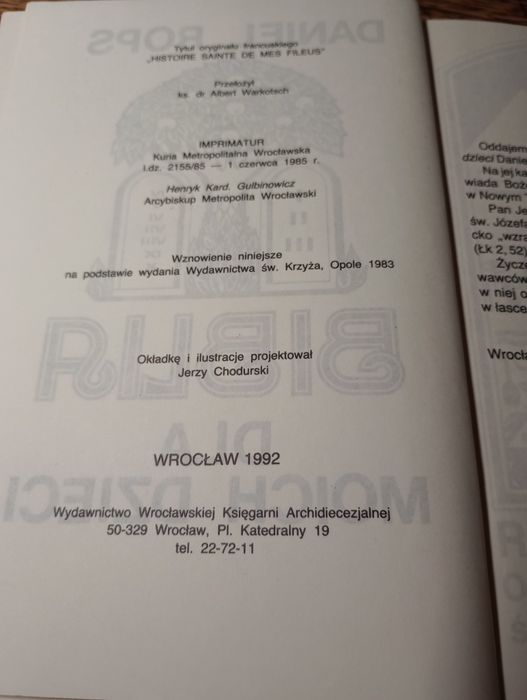 Biblia dla moich dzieci.