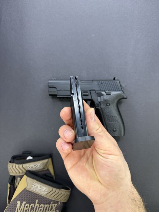 Металевий пістолет SS P226 metal — ZM23 (функціональна іграшка)