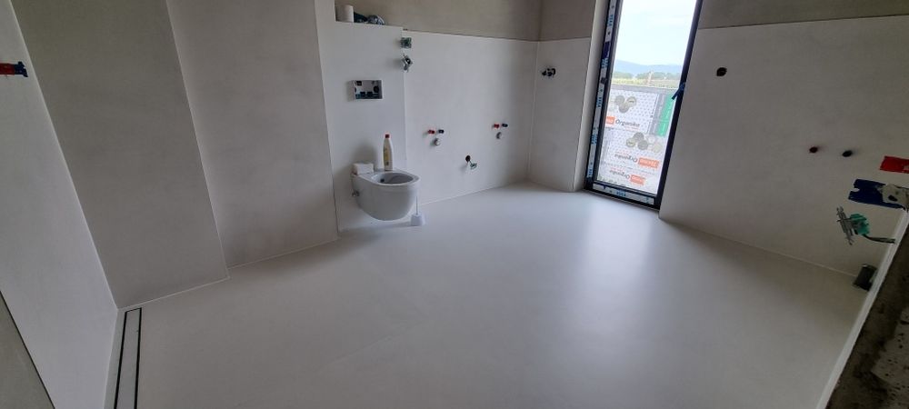 Mikrocement schody posadzki