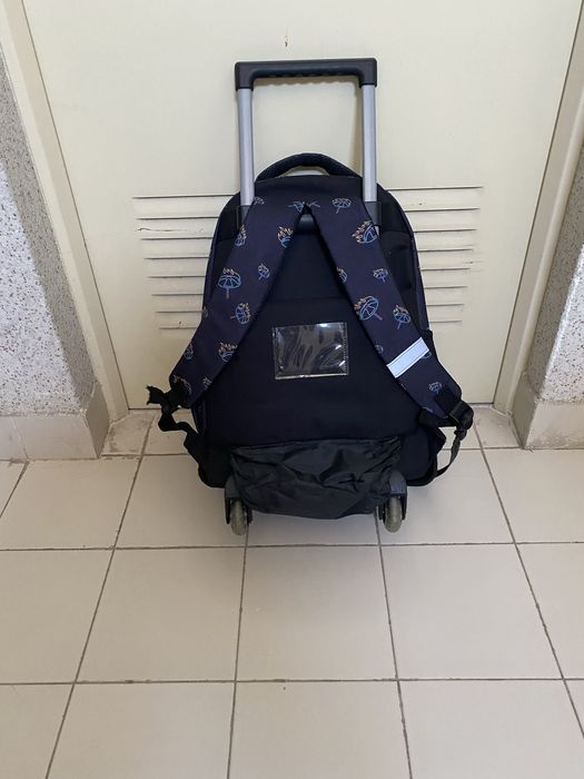 Mochila escolar de troler