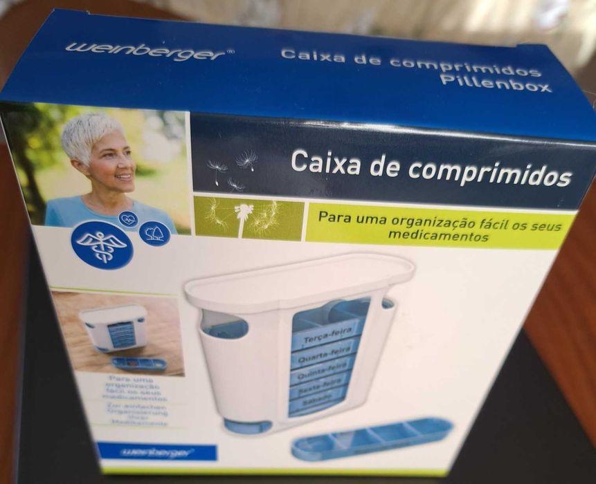 Caixa doseadora para medicamentos - NOVO