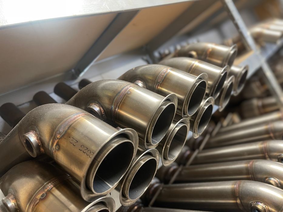 Downpipe 2,5” BMW e60, e61 n47 177km