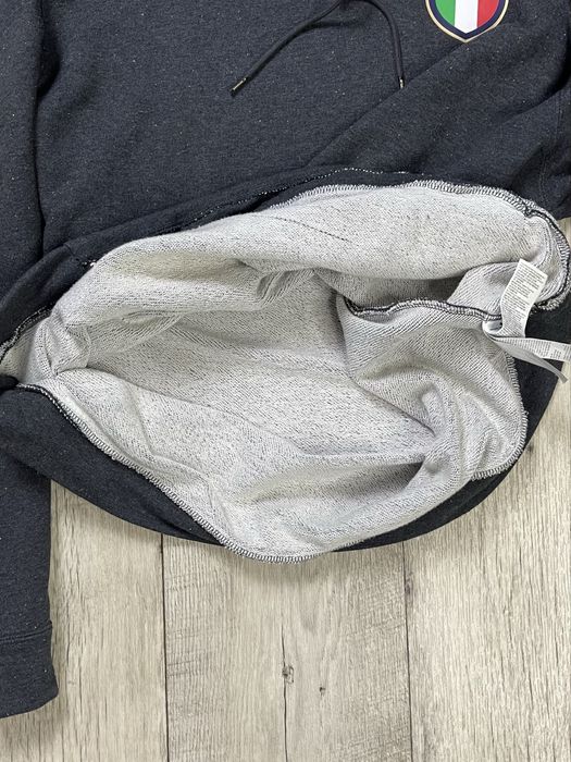 Puma Italia кофта балахон XL размер футбольная толстовка серая