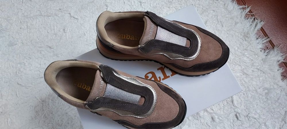 Sapato/ténis Cubanas Gota 910 Grey