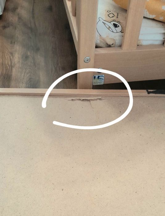 Дитяче ліжечко "Соня", фірма Верес, (б/в) у гарному стані