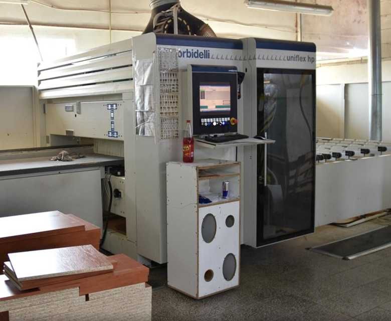MORBIDELLI CNC SCM automat wiertarski UNIFLEX HP wiertarka