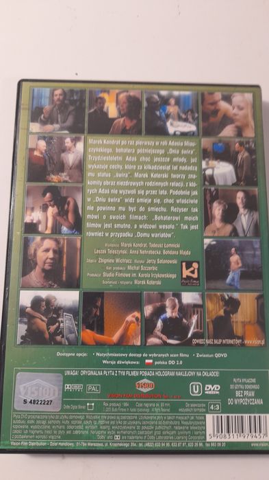 Dom wariatów Koterski DVD Kondrat.