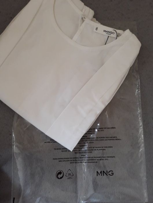 Blusa Branca Mango