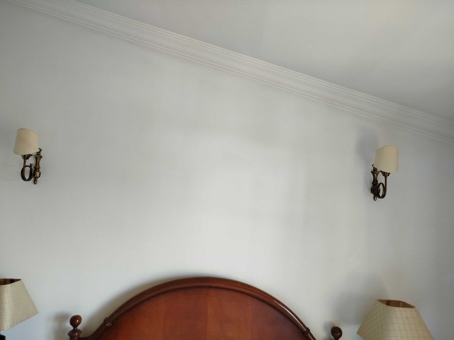 Candeeiro de parede 1 luz, em latão