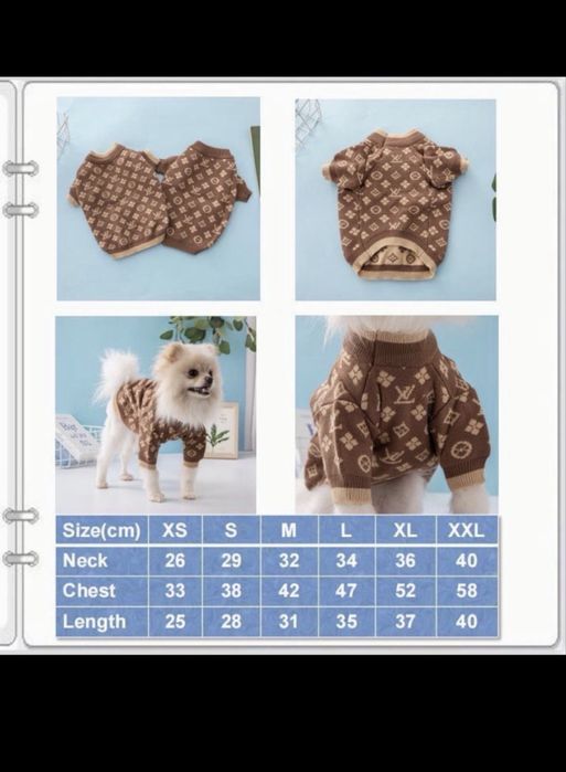 Nowy sweterek sweter ubranko dla psa XS-2XL