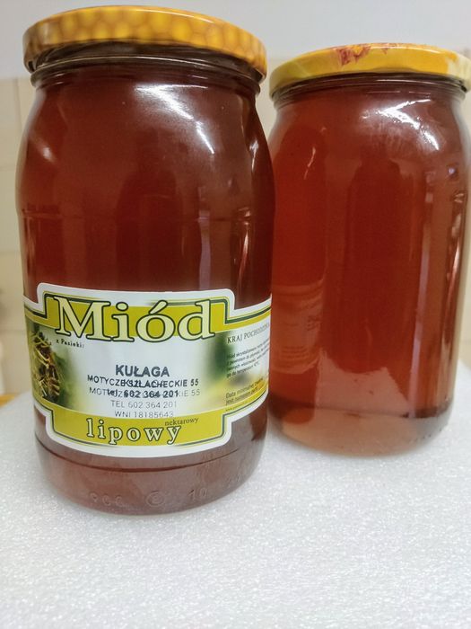 Miód pszczeli Lipowy lejący