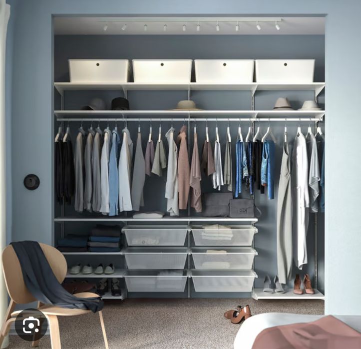 System Boaxel Ikea garderoba