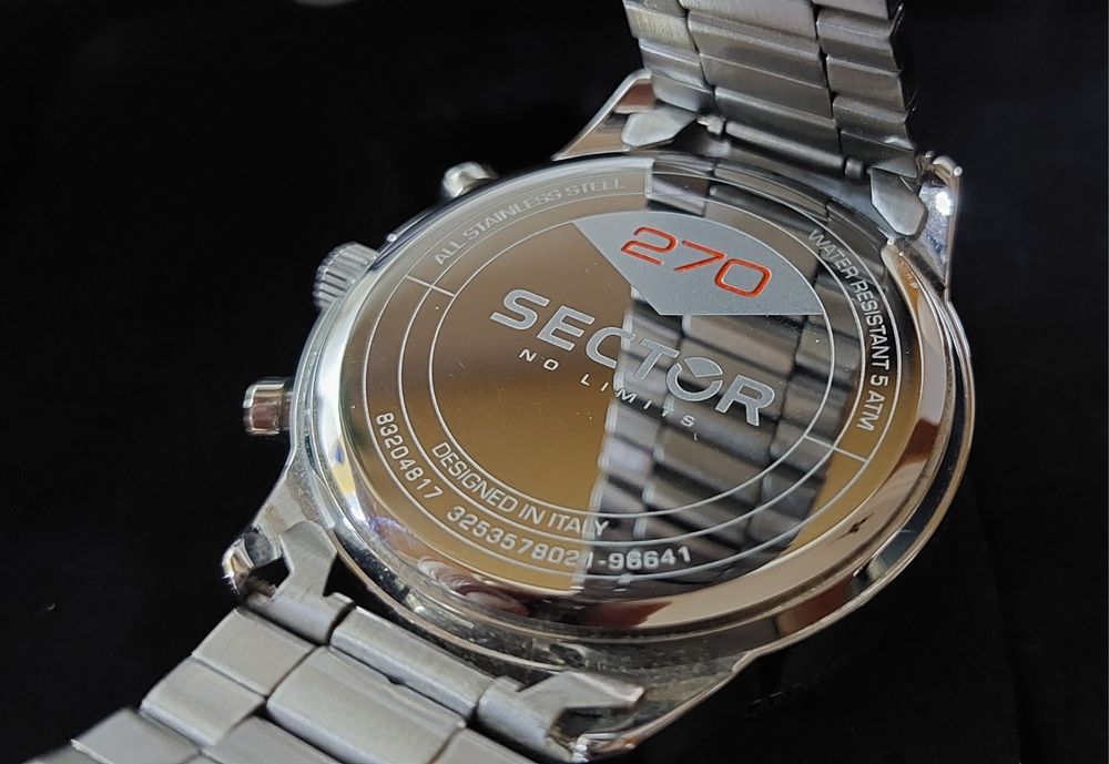 Relógio Sector 270 Dual time