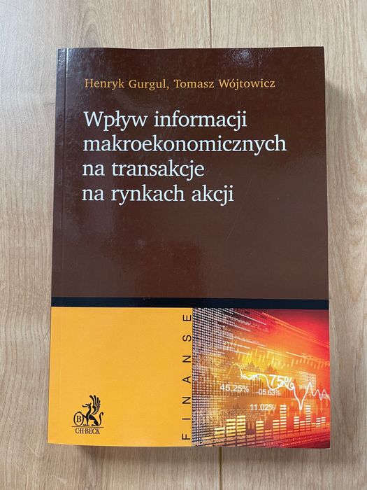"Wpływ informacji makroekonomicznych na transakcje na rynkach akcji"
