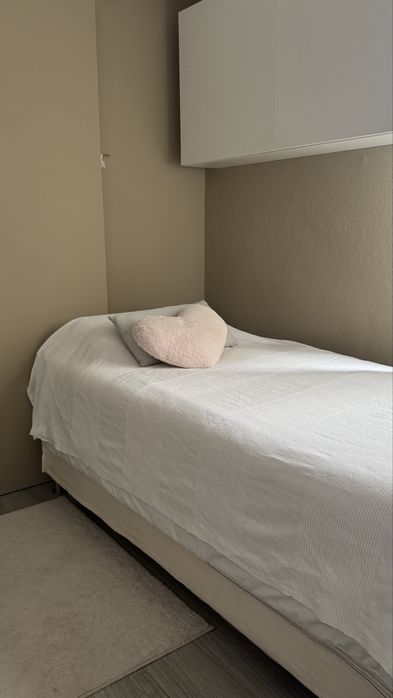 Cama solteiro sommier + Colchão