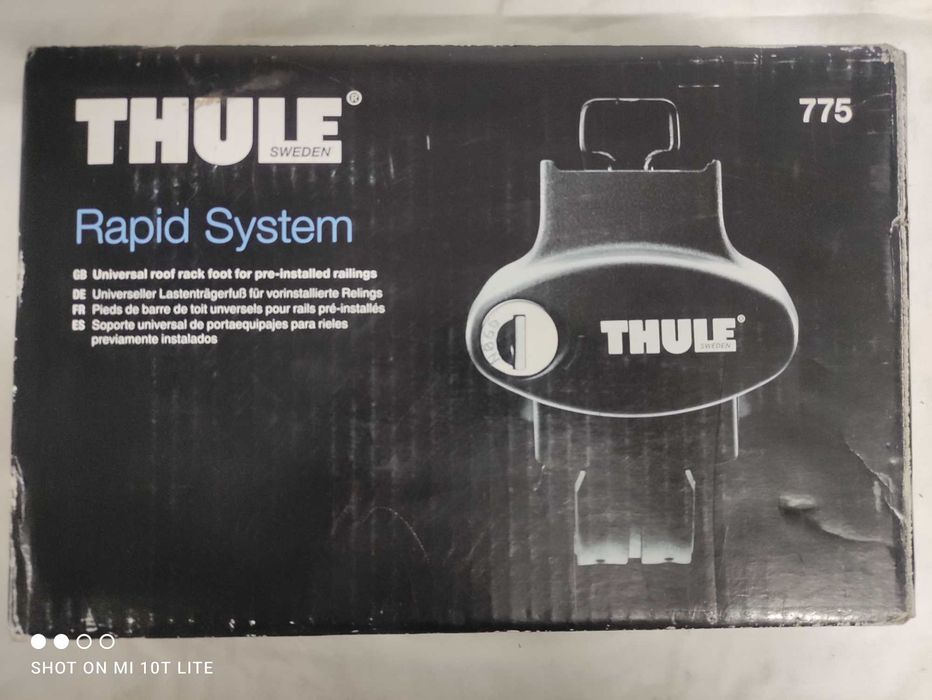 Barras de Tejadilho + Suporte de Fixação THULE
