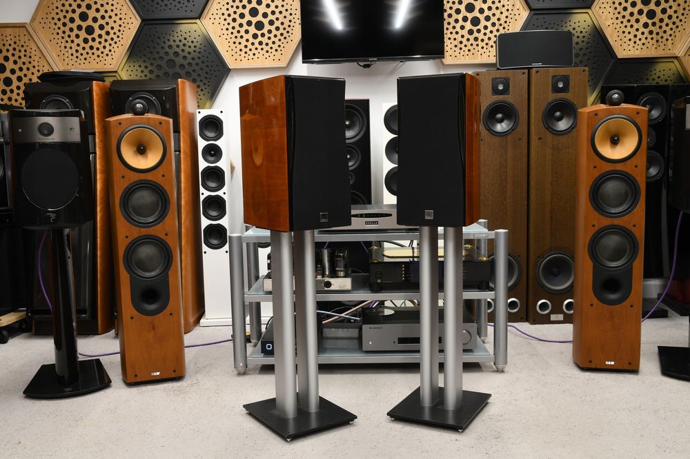 DALI Helicon 300 MK2 kolumny podstawkowe 4 Ohm Ribbon Hybrid Cherry para maskownice zworki | raty 0% | zamiana | odsłuch | HI-END AUDIO