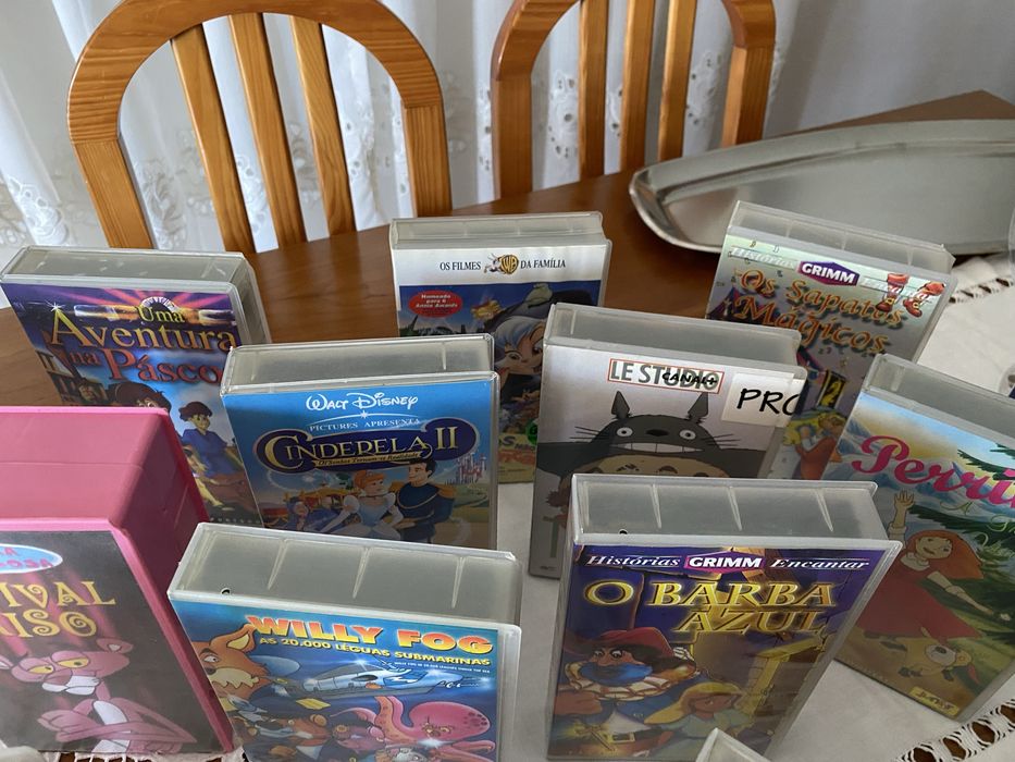 Coleção antiga VHS