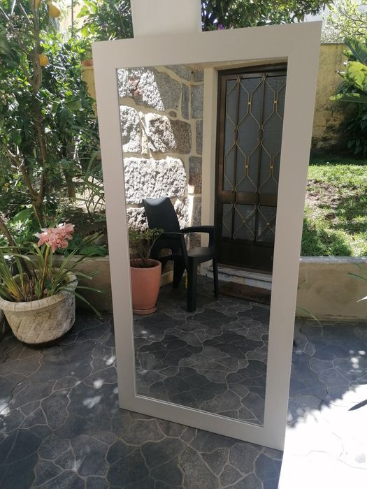Espelho moldura como novo 0.60 cm 1.40 cm