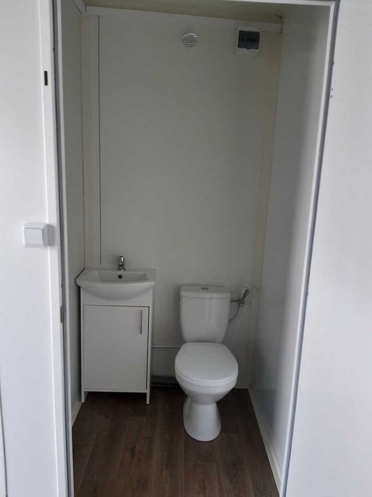 Kontener biurowy socjalny z WC 6x2,5m 15m2 całoroczny PRODUCENT