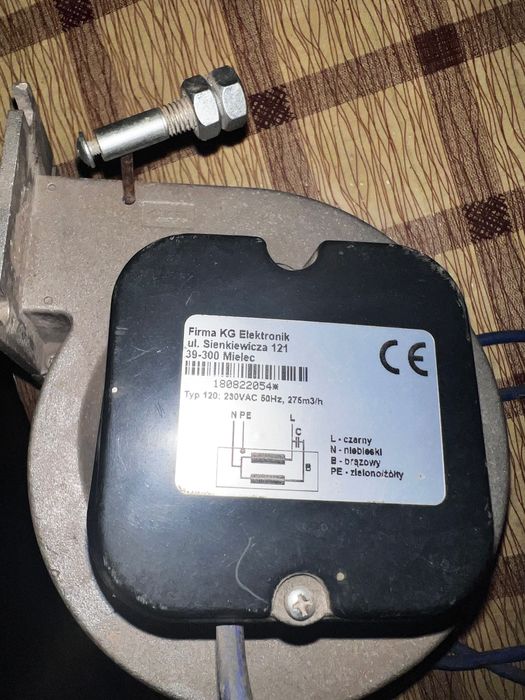 Комплект котла (контролер+вентилятор) "KG" SP-05+DPS-120|