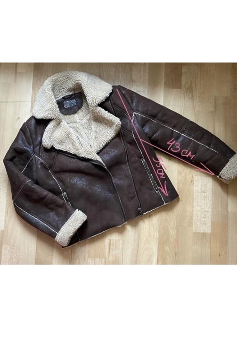Куртка теплая косуха Тедди брендовая Saints& Mortalsr
