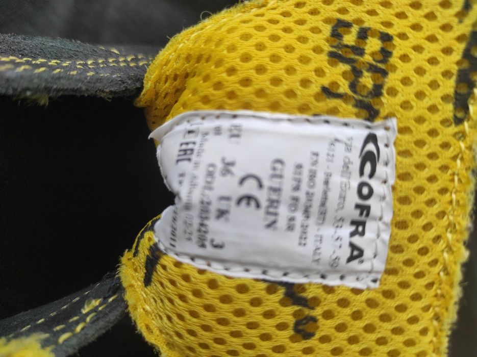 Sapatos de trabalho