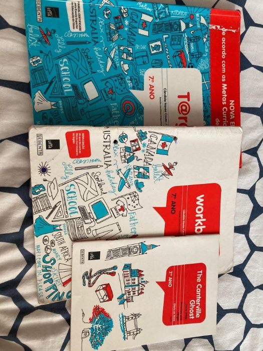 Target Livro de Inglês 7ºAno e Caderno de Atividades