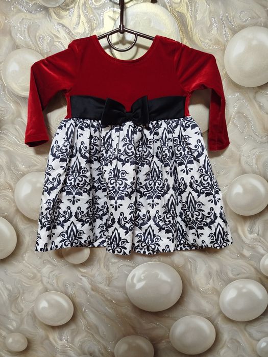 Святкові новорічні сукні для дівчаток на ріст 74-104 см