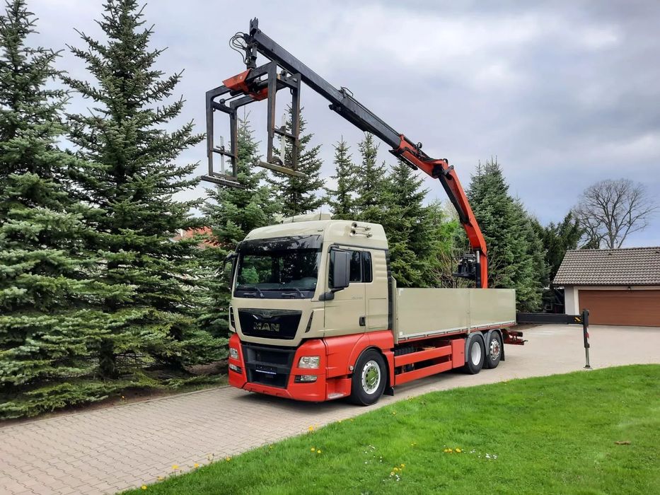 Man Tgx Z Hds Palfinger Pk L / 3-Oś Skrętna