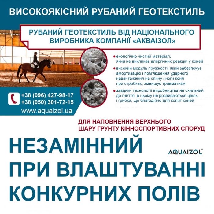 Геотекстиль рубаний