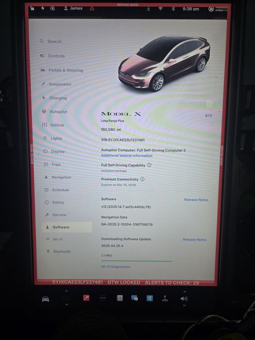 Комплект Intel Tesla Model S / Model X